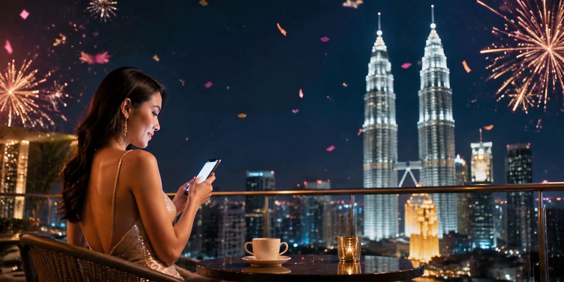 Skrin paparan rebat dan bonus jackpot besar di Kuala Lumpur