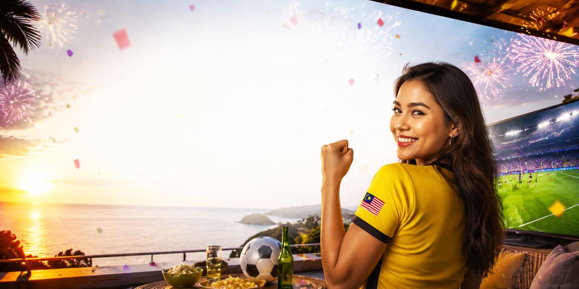 Pemain bola sepak Malaysia dalam suasana pertaruhan dalam talian yang meriah