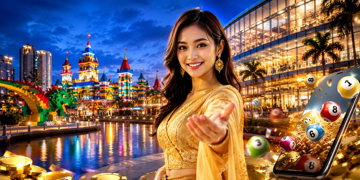 Tiket lotteri dan nombor bertuah gaya Malaysia untuk jackpot dalam talian